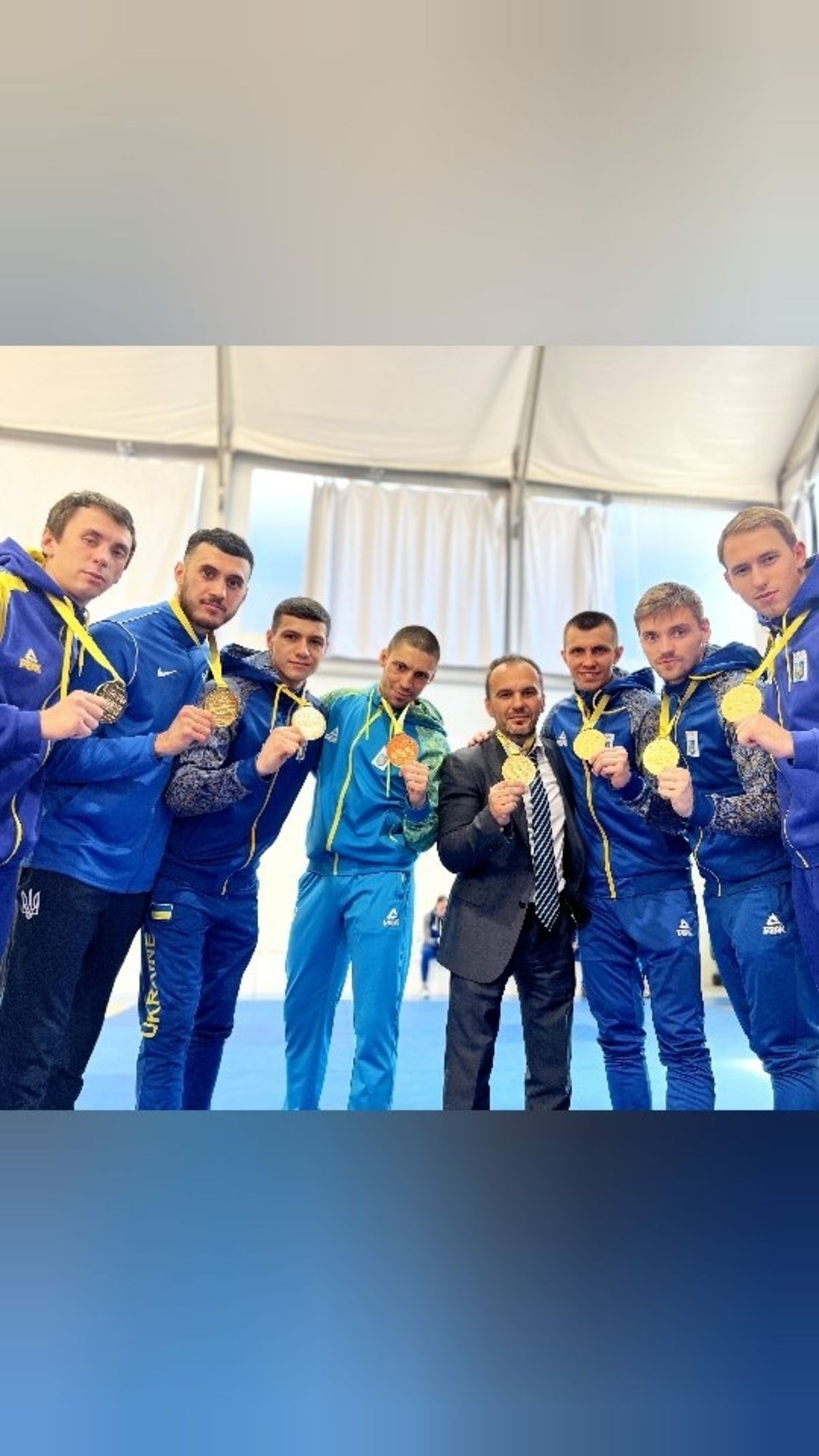 Українські каратисти вперше вибороли "золото" на ЧЄ з командного куміте