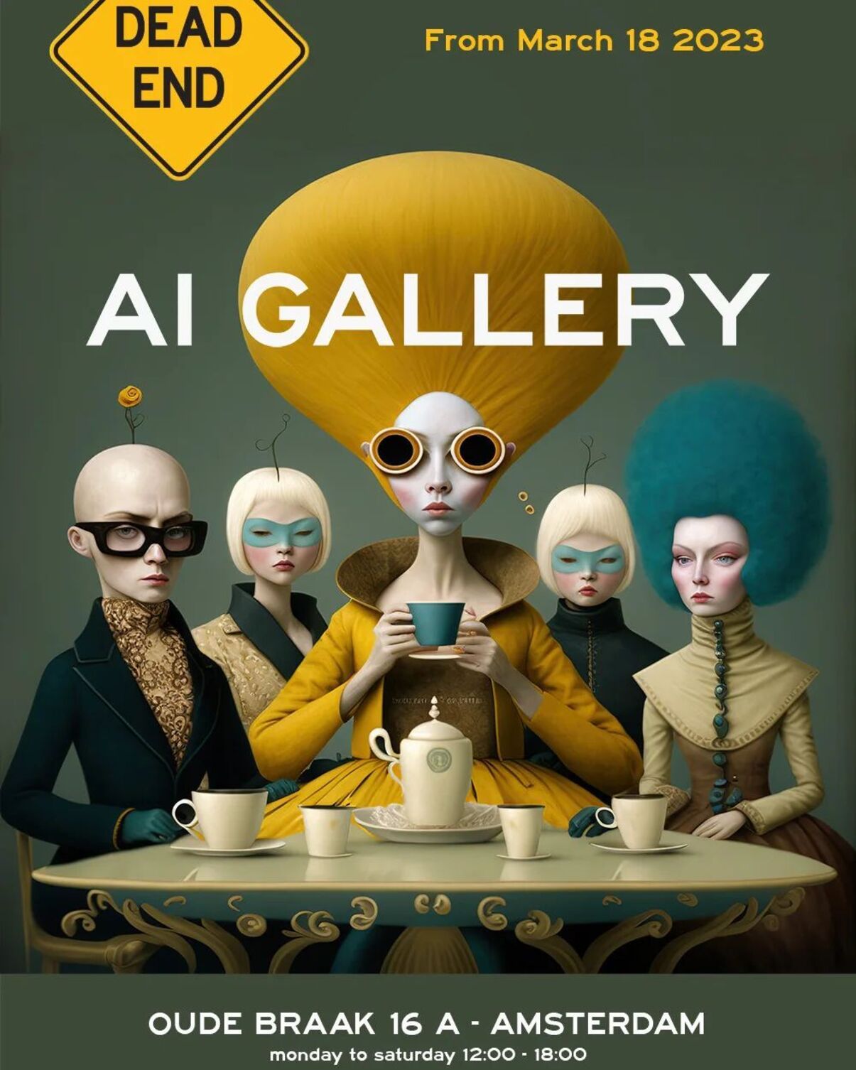 В Амстердамі відкрили першу у світі артгалерею штучного інтелекту