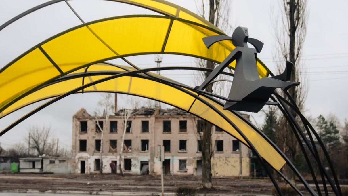 У Бородянці відкрили скульптуру 