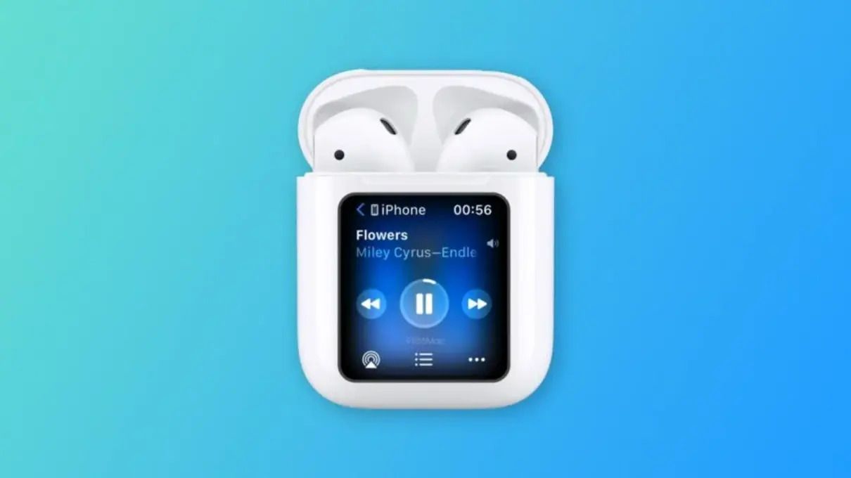 AirPods з дисплеєм на кейсі - фото 1