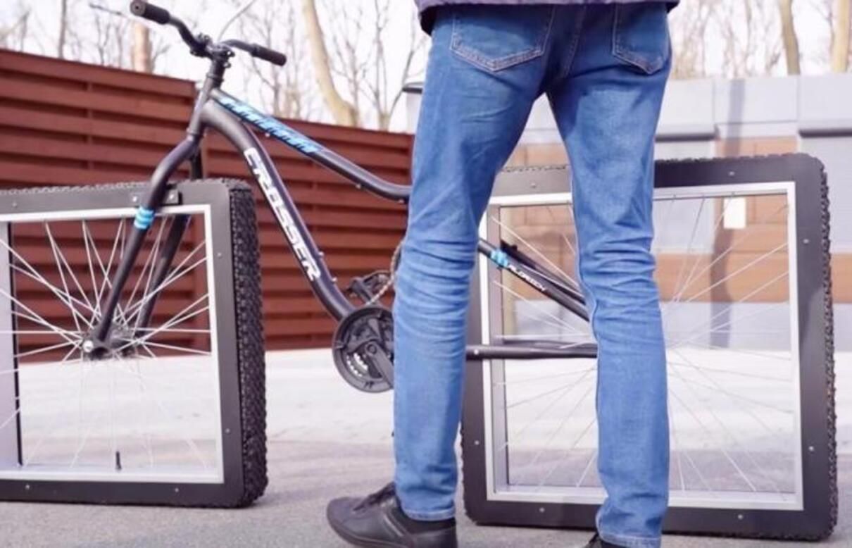 Велосипед з квадратними колесами - фото 1