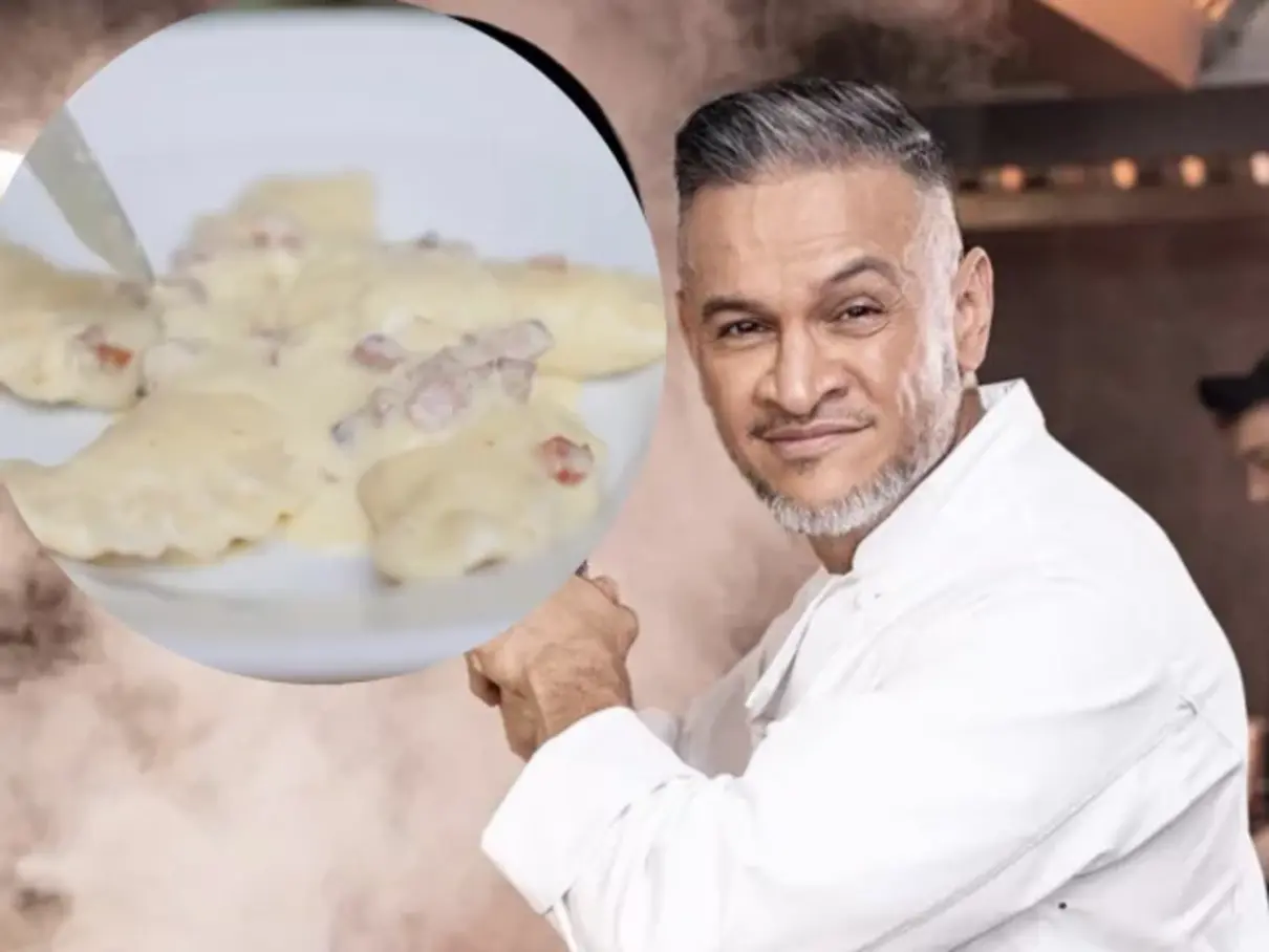 Готуємо вареники-карбонара з Ектором Хіменесом-Браво