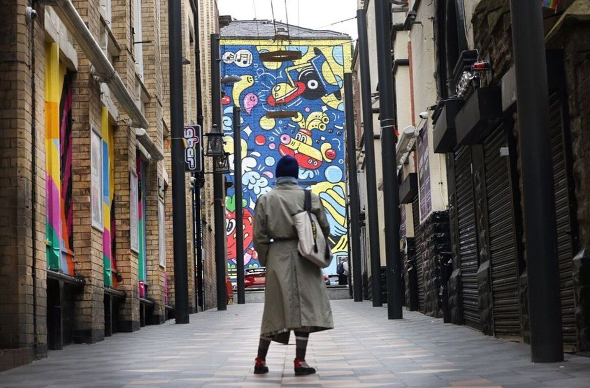 У Ліверпулі відкрили мурал з доповненою реальністю та музикою TVORCHI