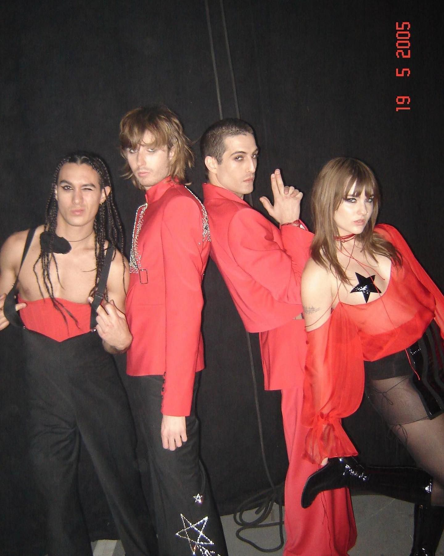 Måneskin виступили у костюмах від українського бренду FROLOV