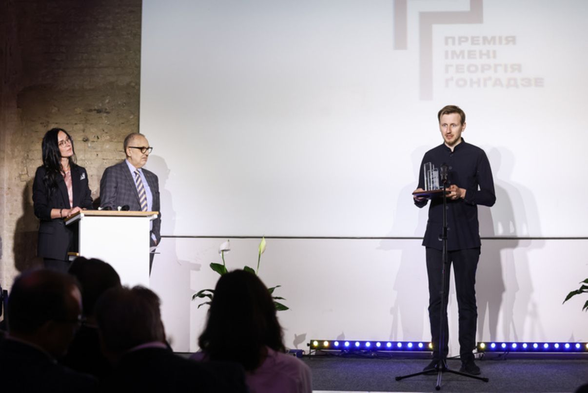 Лауреатом Премії імені Георгія Гонгадзе став керівник проєкту Ukraїner Богдан Логвиненко