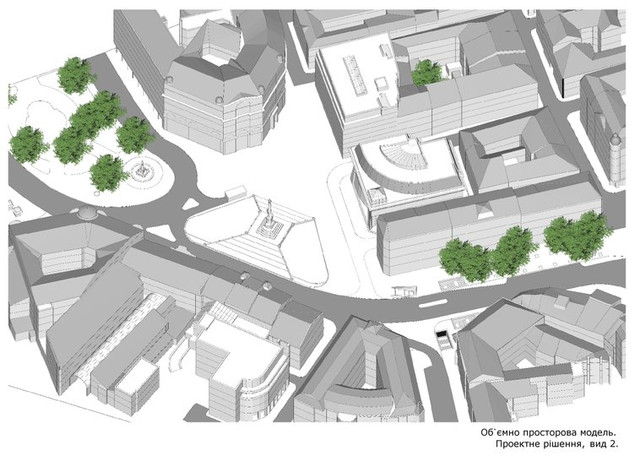 Візуалізація підземного паркінгу на площі Міцкевича - фото 525385