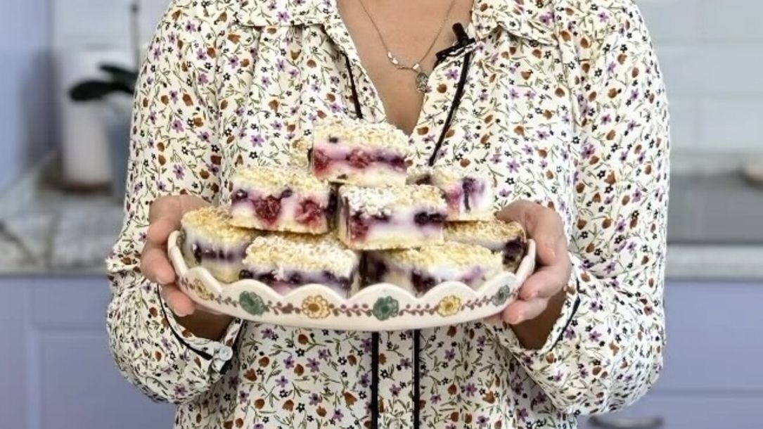 Ось перепис ягідного пирога з пудингом від Лізи Глінської