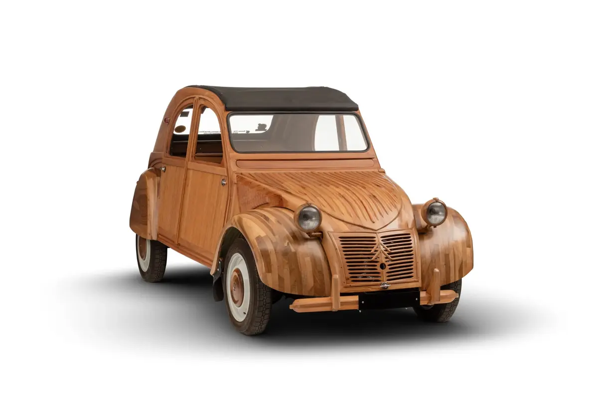 Дерев'яний Citroen 2CV - фото 1