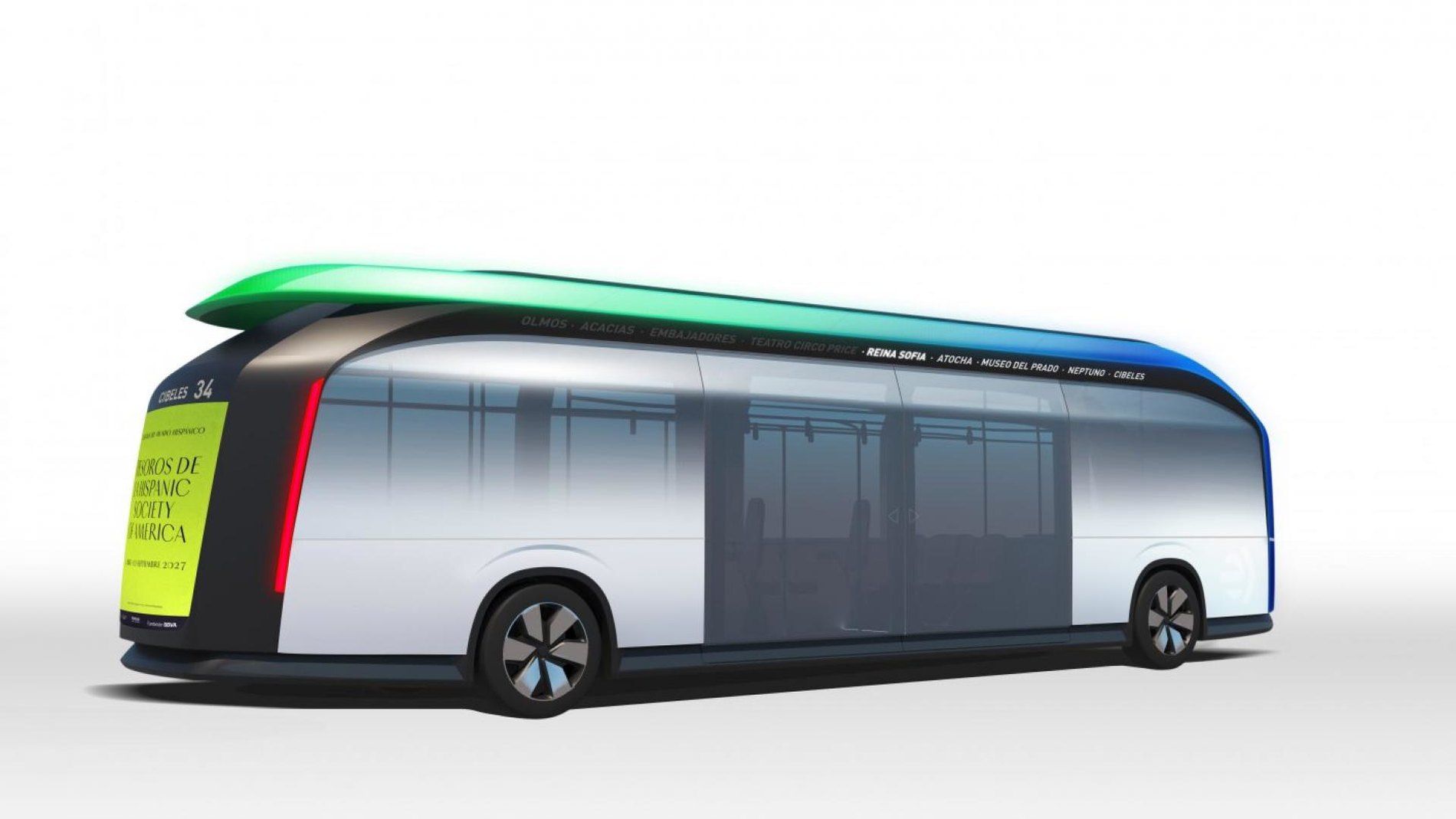 У Мадриді можуть з'явитися автобуси з панорамними вікнами: футуристичні фото