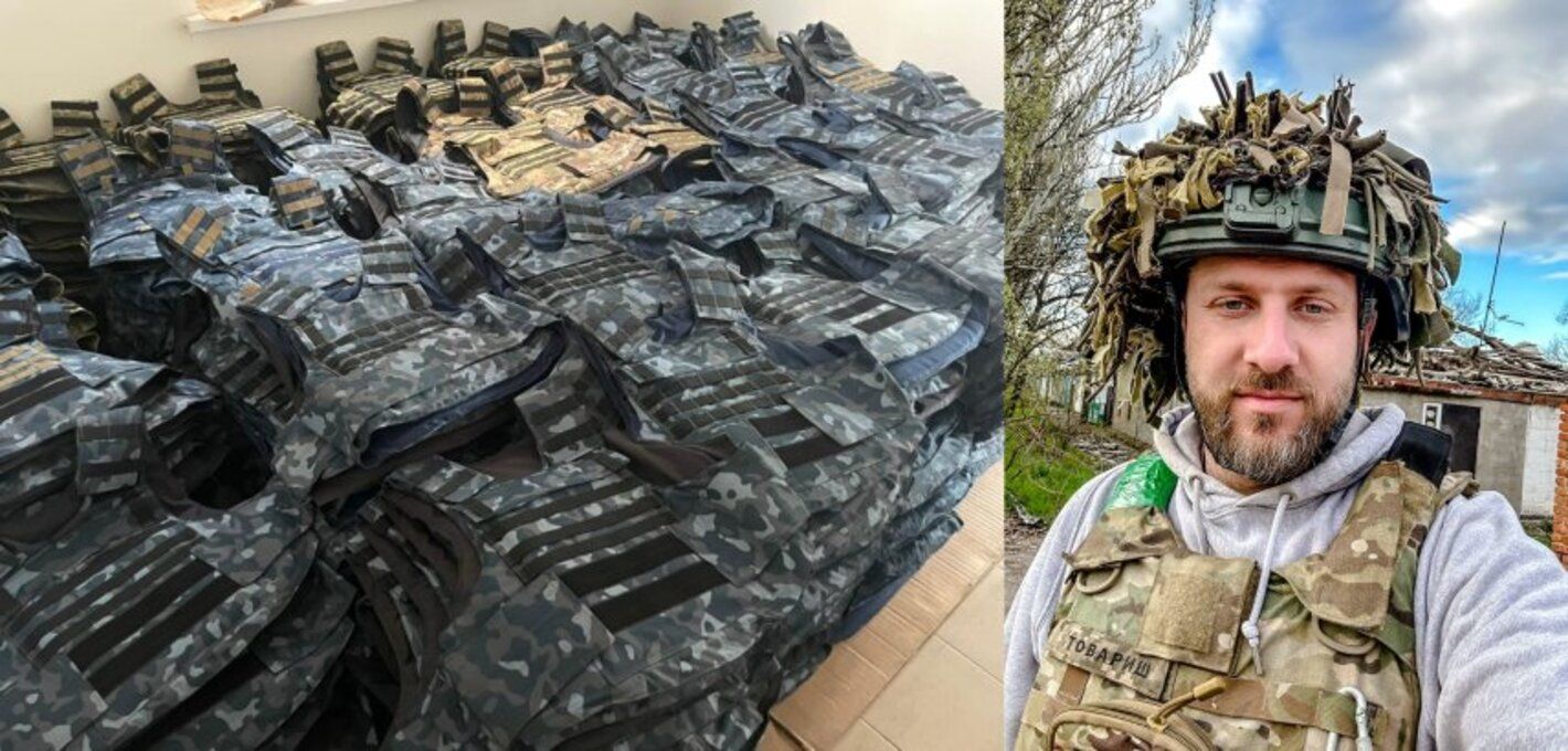 Зроблена в Україні волонтерами з Запоріжжя броня рятує життя