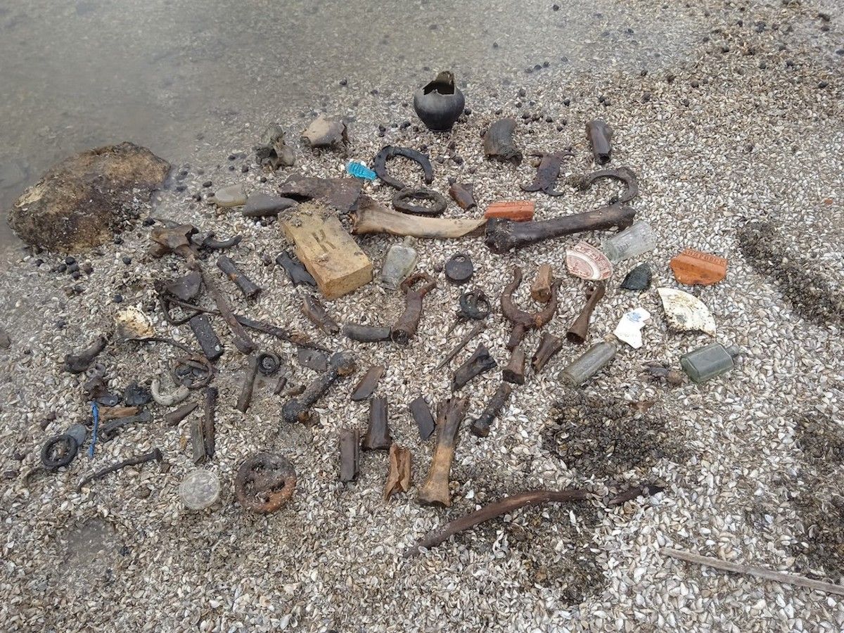 Моторошні знахідки часів Другої світової війни: що побачили на дні Каховської ГЕС