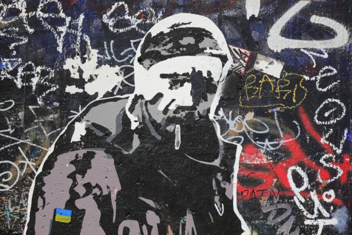 У Берліні з'явився мурал присвячений українському військовому Олександру Мацієвському