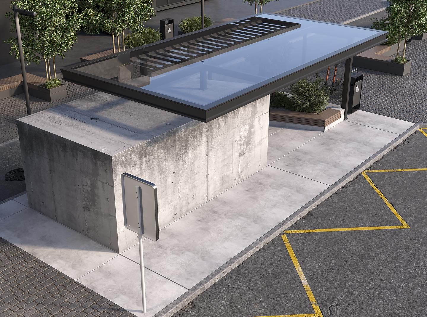 Зупинка-укриття - фото 1