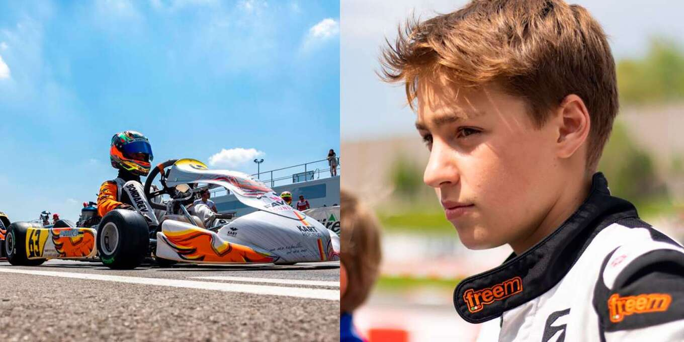 14-річний гонщик з України очолив міжнародний рейтинг картингістів