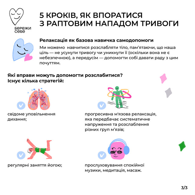 Ось 5 кроків, як впоратися з раптовим нападом тривоги - фото 528676