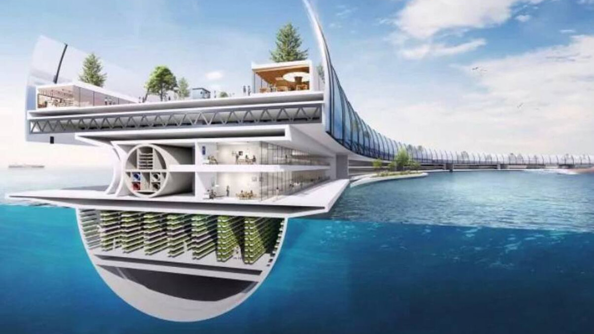 В Японії планують побудувати плавуче місто майбутнього - фото 1