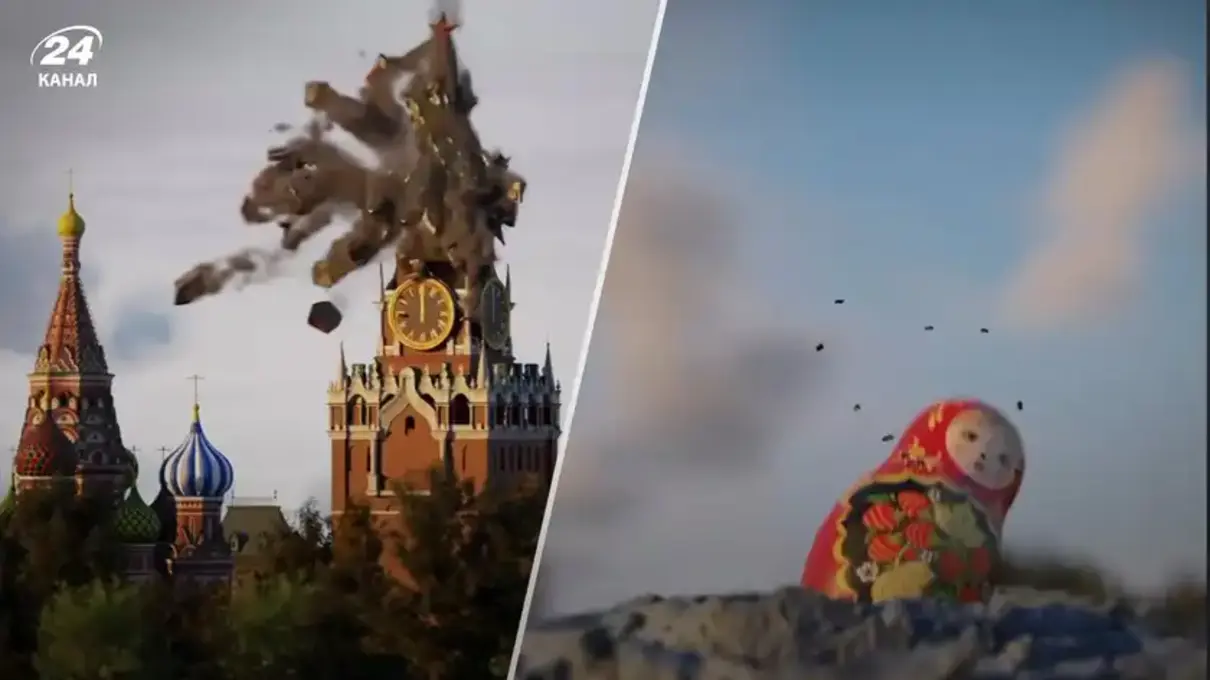 Знищила Кремль: у мережі відповіли росіянам на відео з матрьошкою