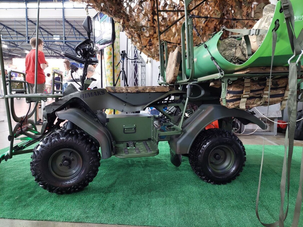 Кияни створили електроквадроцикли HIMAKS: частина вже працює на фронті