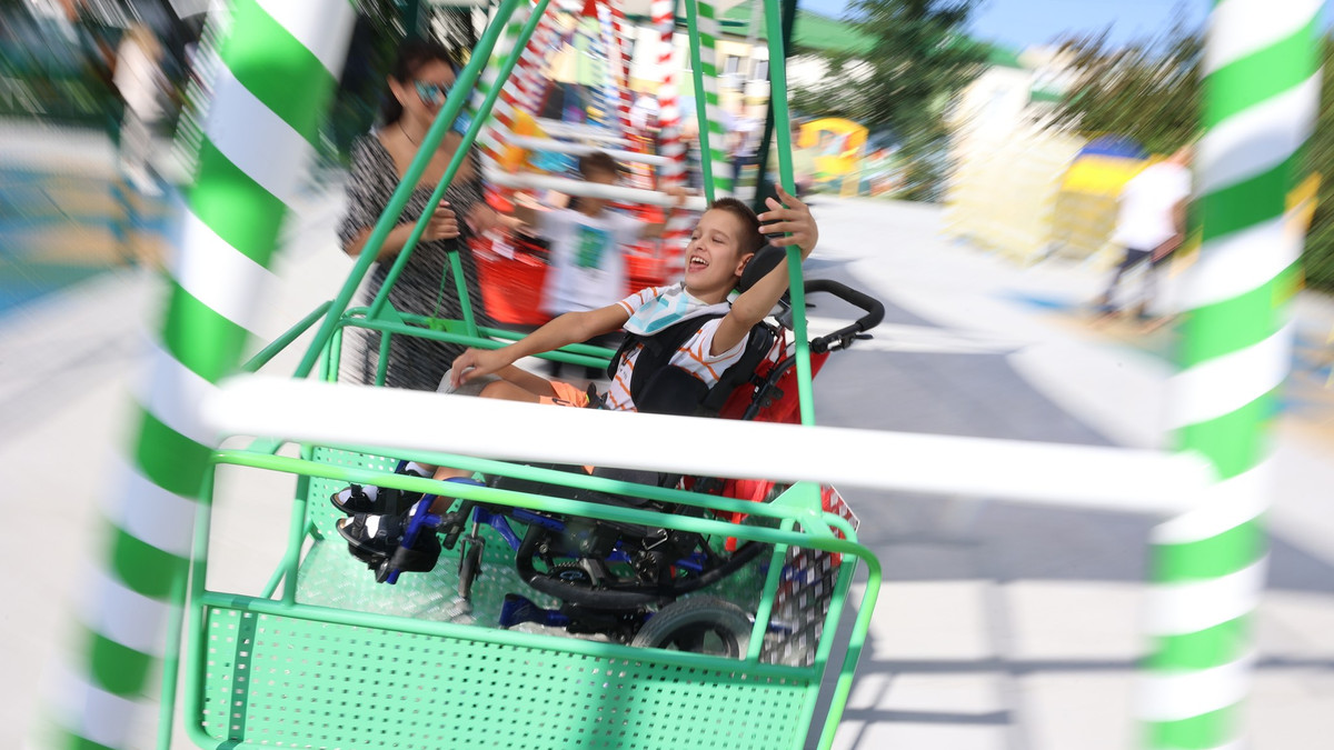 У Львові з'явився парк розваг для дітей з інвалідністю - фото 1