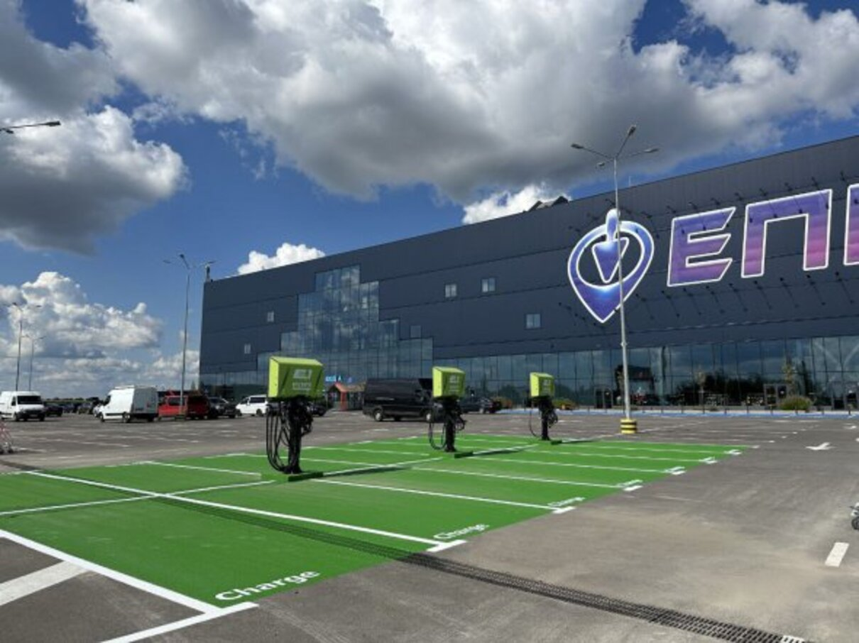Епіцентр запускає мережу зарядних хабів для електромобілів Е1: деталі