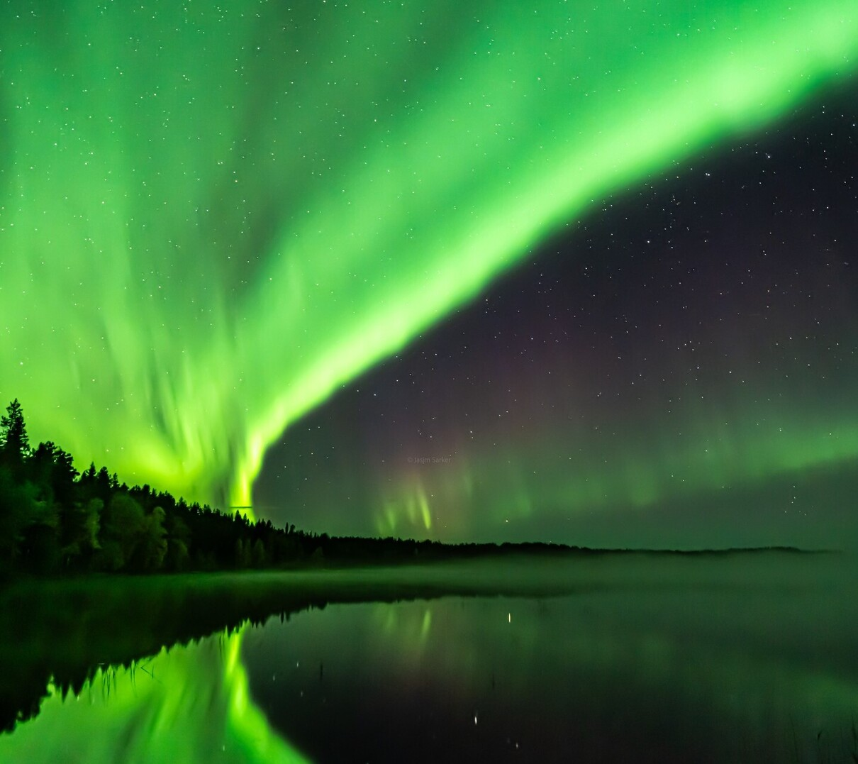 У північних країнах почався сезон північного сяйва (Фото)