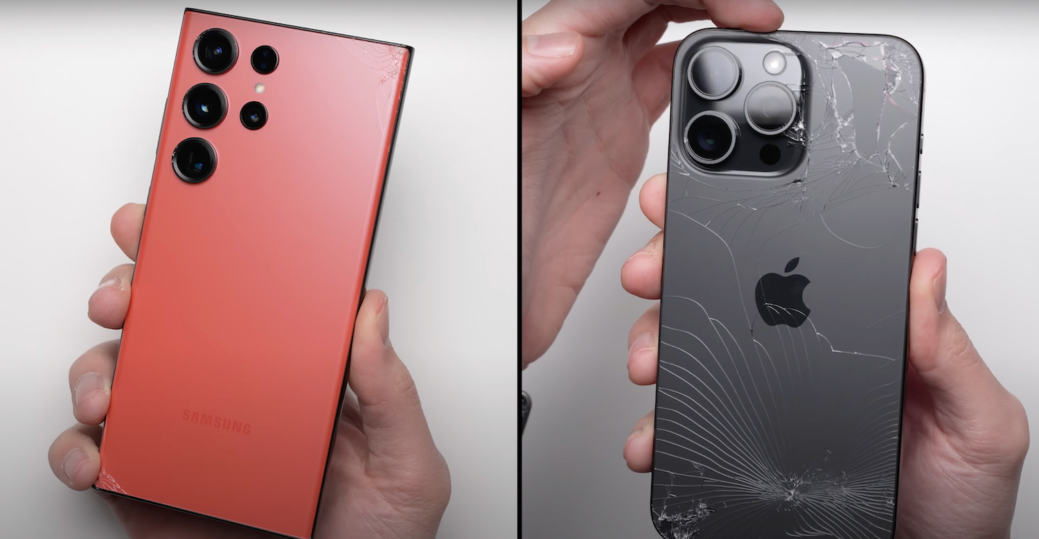 Samsung Galaxy S23 Ultra впевнено обійшов iPhone 15 Pro Max у тесті на міцність