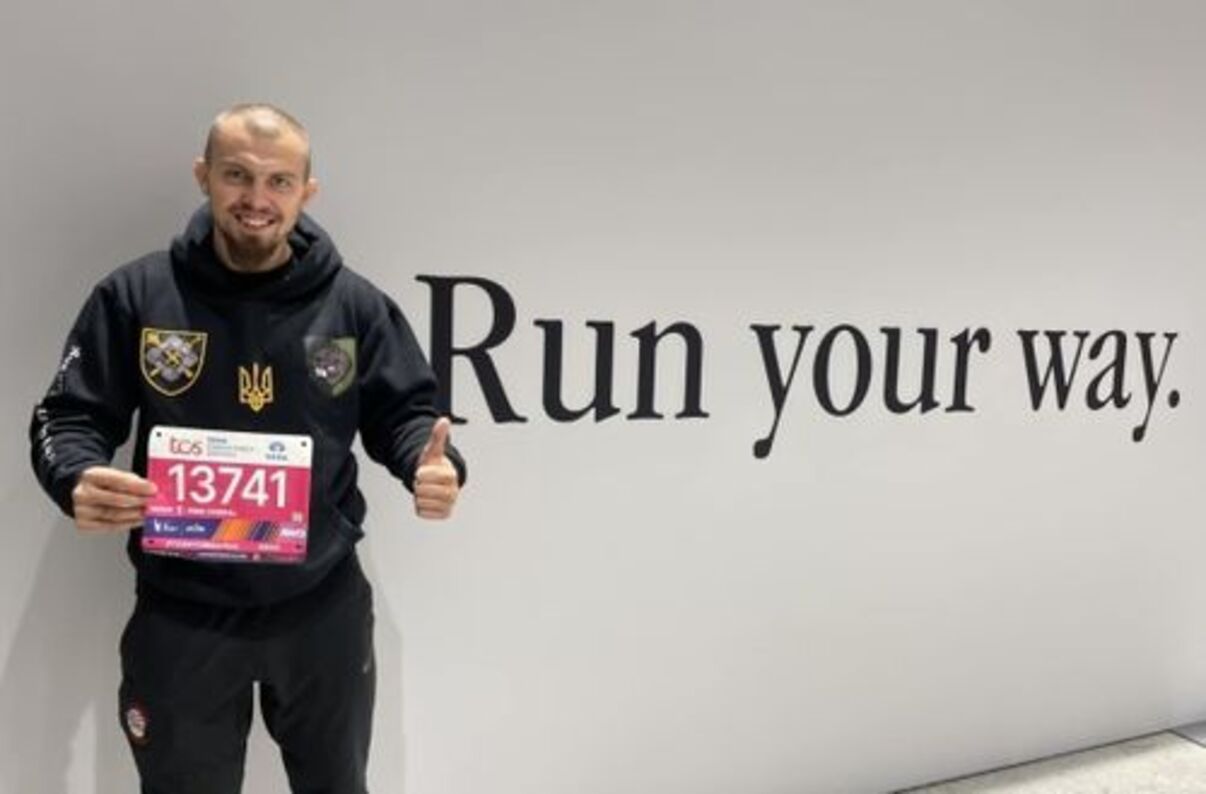 Ветеран із Вінниччини пробіг на протезі два марафони за сім днів