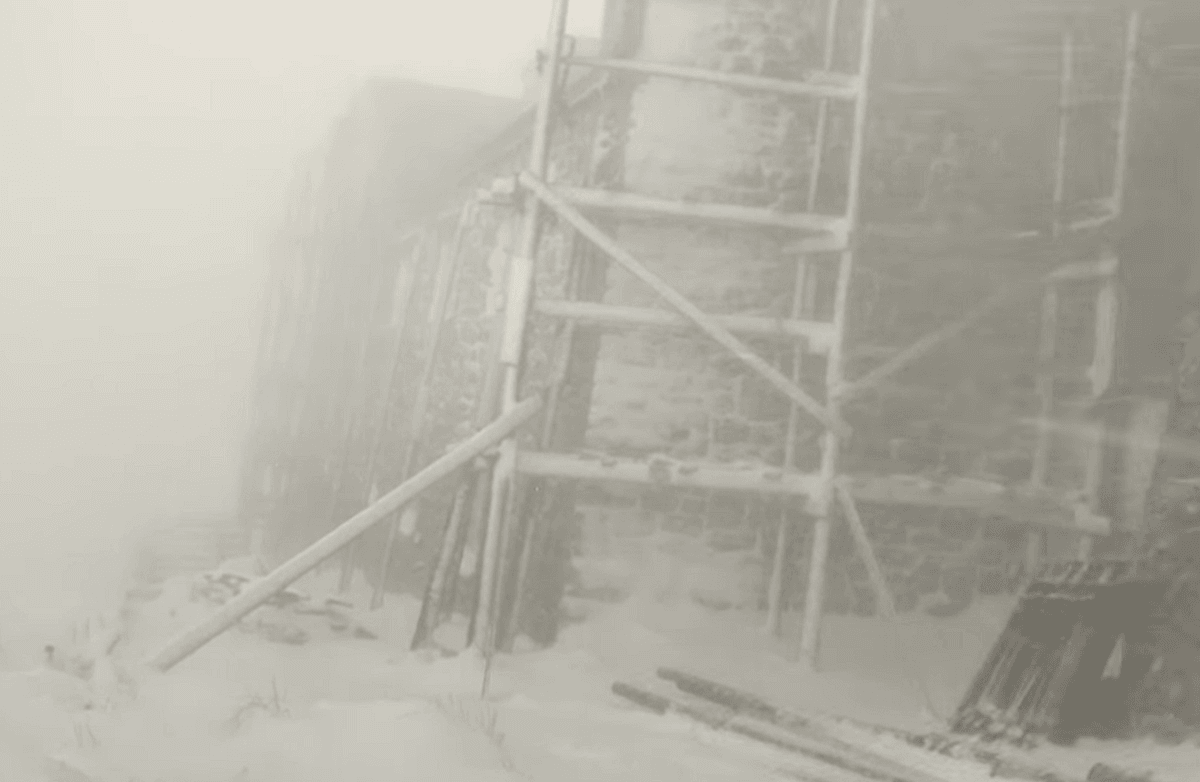 Оце так хурделиця: на Чорногорі випав сніг