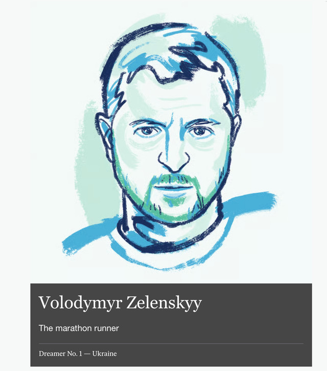 Зеленський став 'Мрійником' року за версією Politico - фото 534599