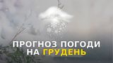 Погода у грудні 2023 в Україні – прогноз синоптиків на місяць
