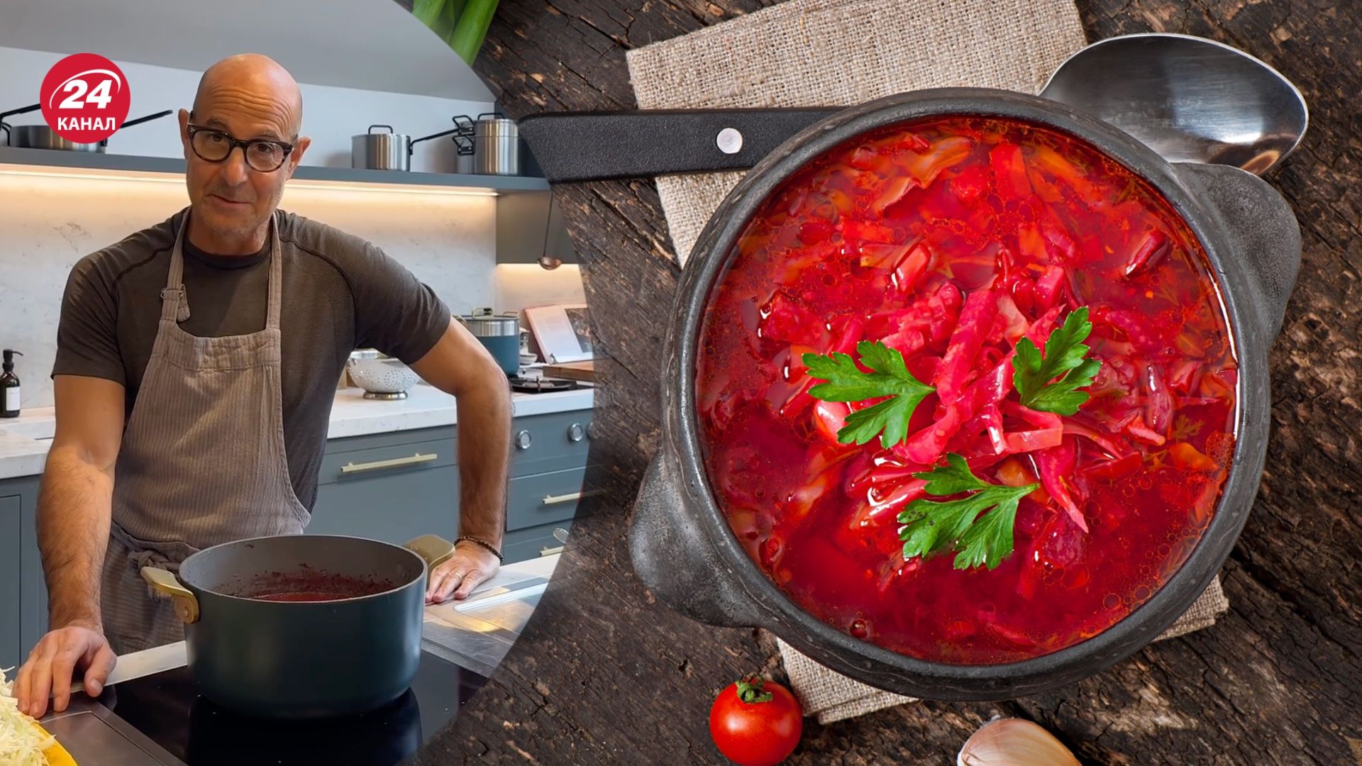 Зірка "Голодних ігор" приготував борщ: як на це відреагував Клопотенко