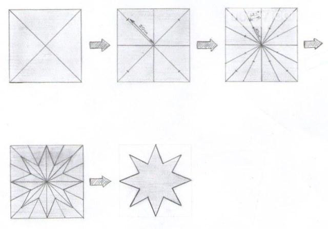 Різдвяна зірка для Вертепу своїми руками – ідеї, як зробити звізду на Коляду - фото 535298