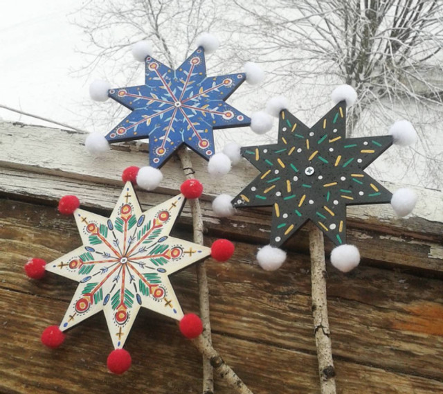 Різдвяна зірка для Вертепу своїми руками – ідеї, як зробити звізду на Коляду - фото 535299