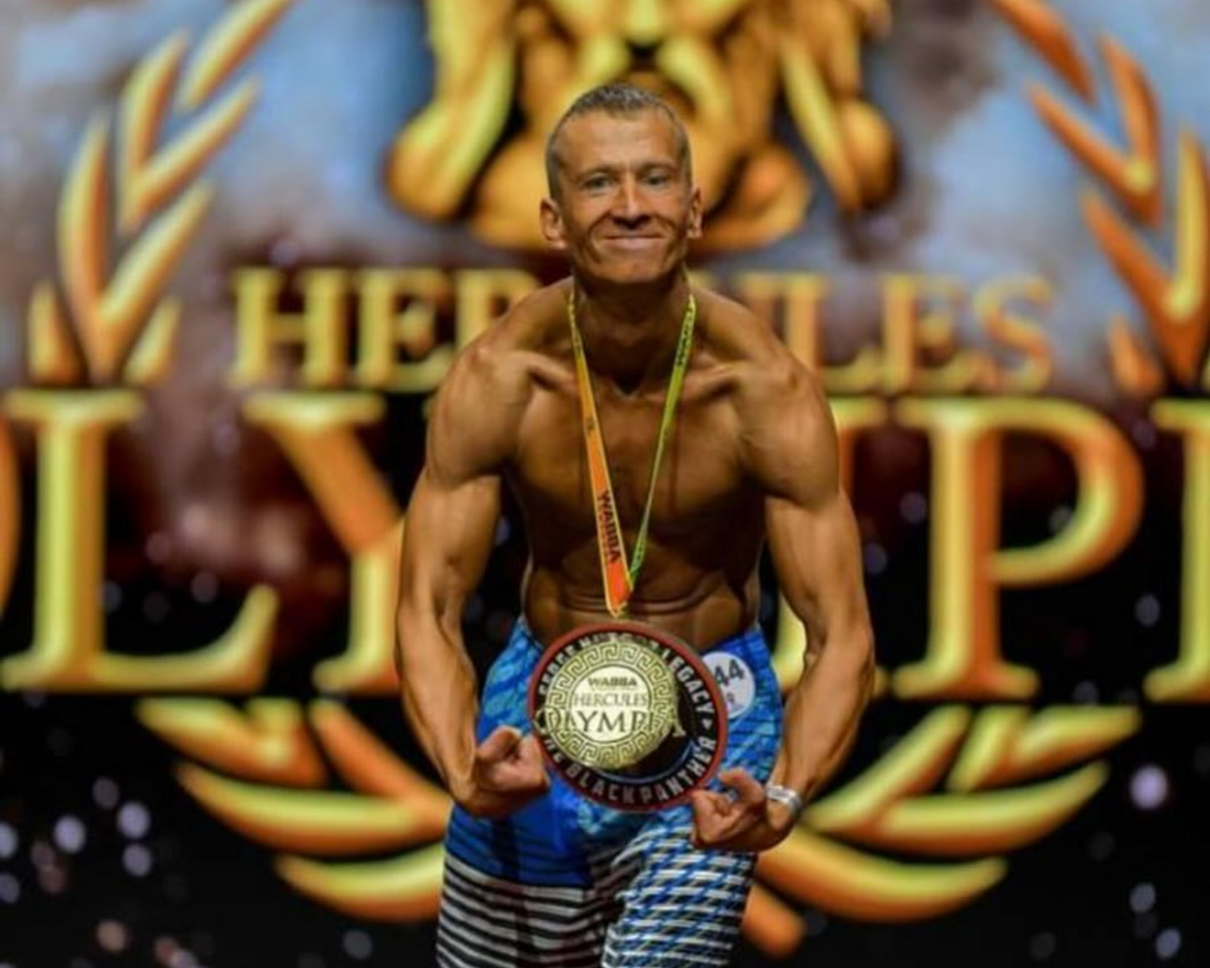 Український бодибілдер із ДЦП здобув “золото” на міжнародних змаганнях