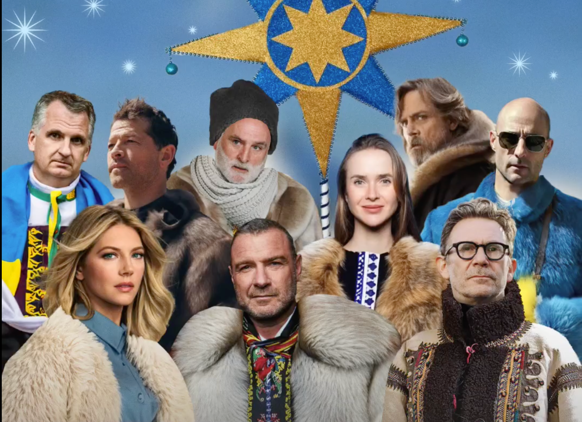 Амбасадори платформи UNITED24 зачитали "Щедрика" та привітали українців зі святами