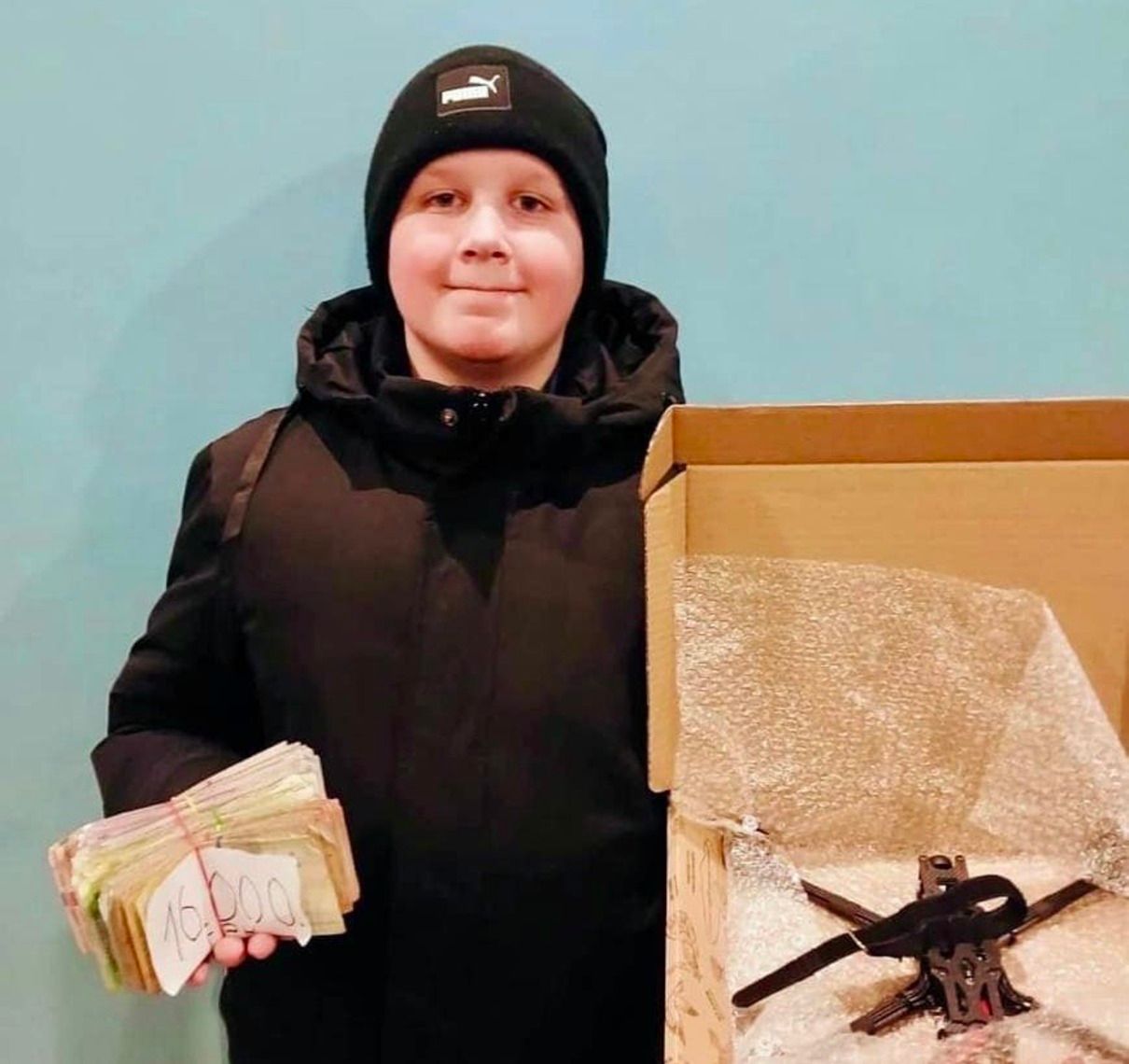 Юний волонтер з Херсонщини - фото 1