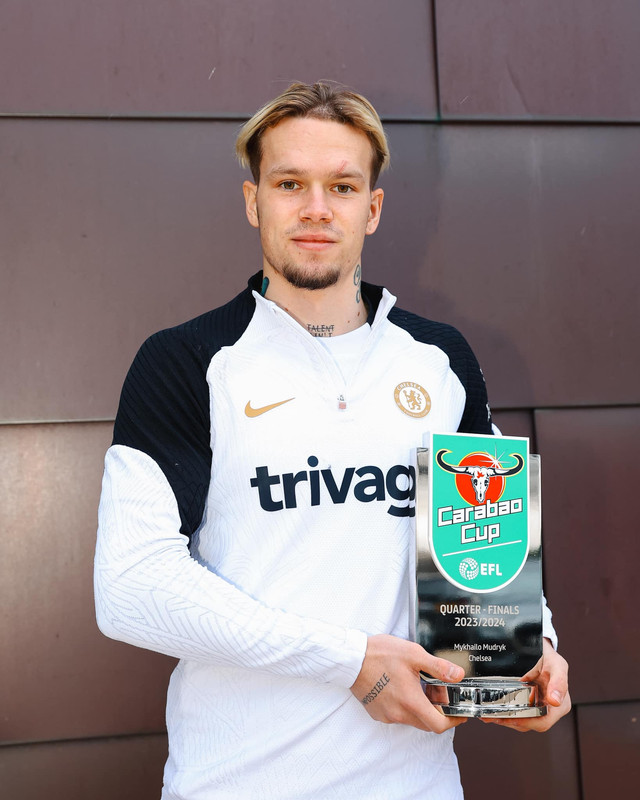 Михайло Мудрик став найкращим футболістом чвертьфіналу Кубка англійської ліги - фото 536580