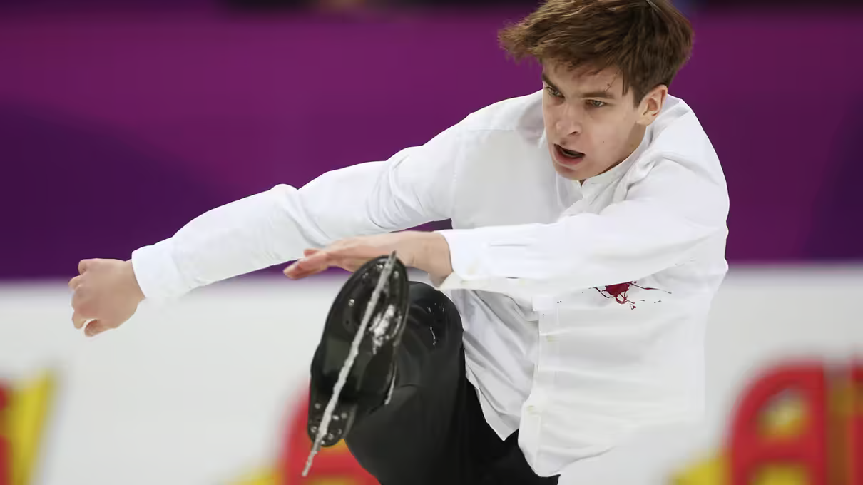 Іван Шмуратко виступив із "плямою крові" у Євро-2024 з фігурного катання