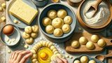 Українська кухня: традиційні картопляні книдлі з бринзою