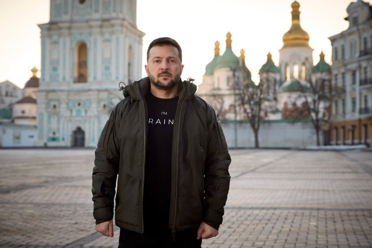 Володимир Зеленський привітав українців з Днем Соборності