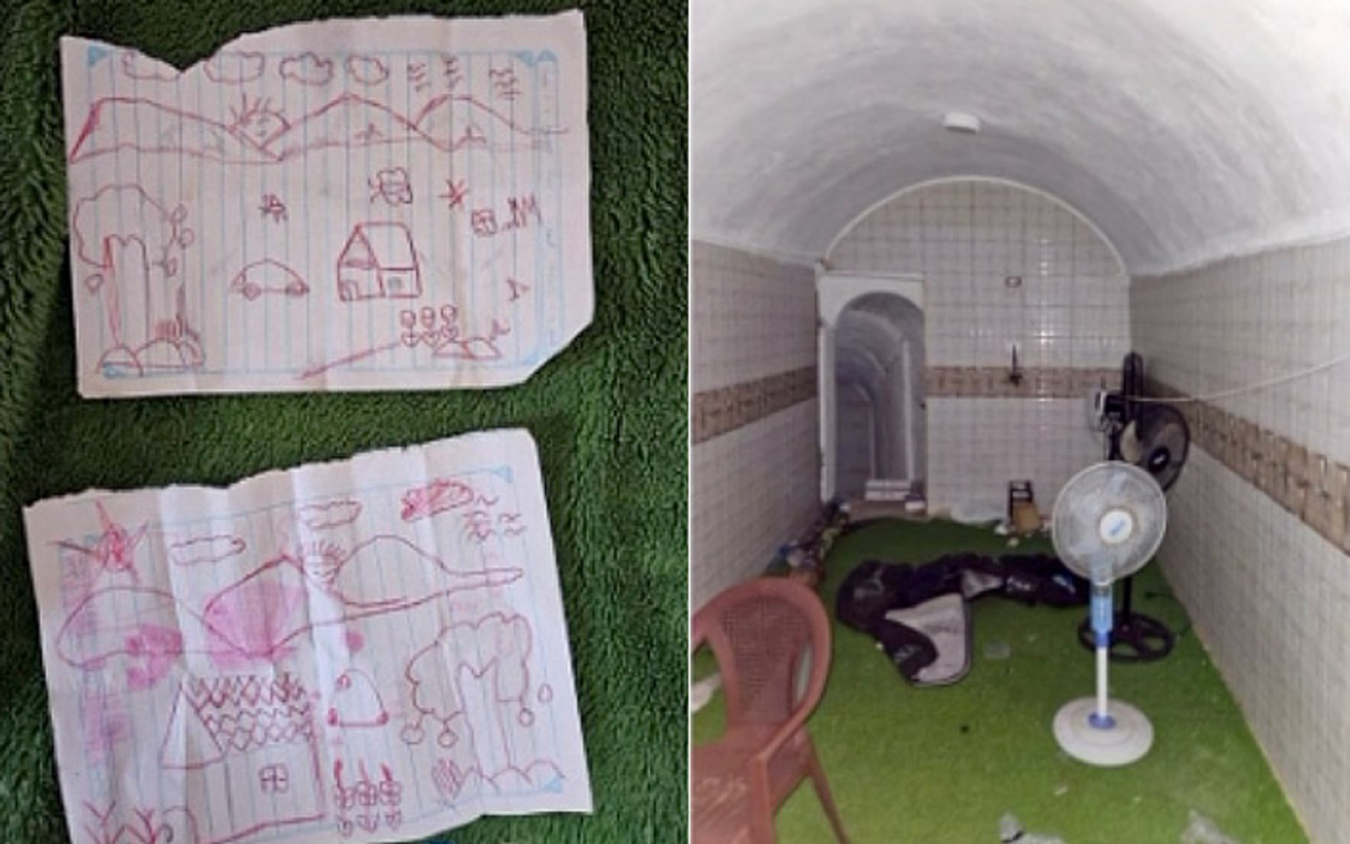 Армія оборони Ізраїлю виявила тунель, де ХАМАС утримував 20 заручників – фото