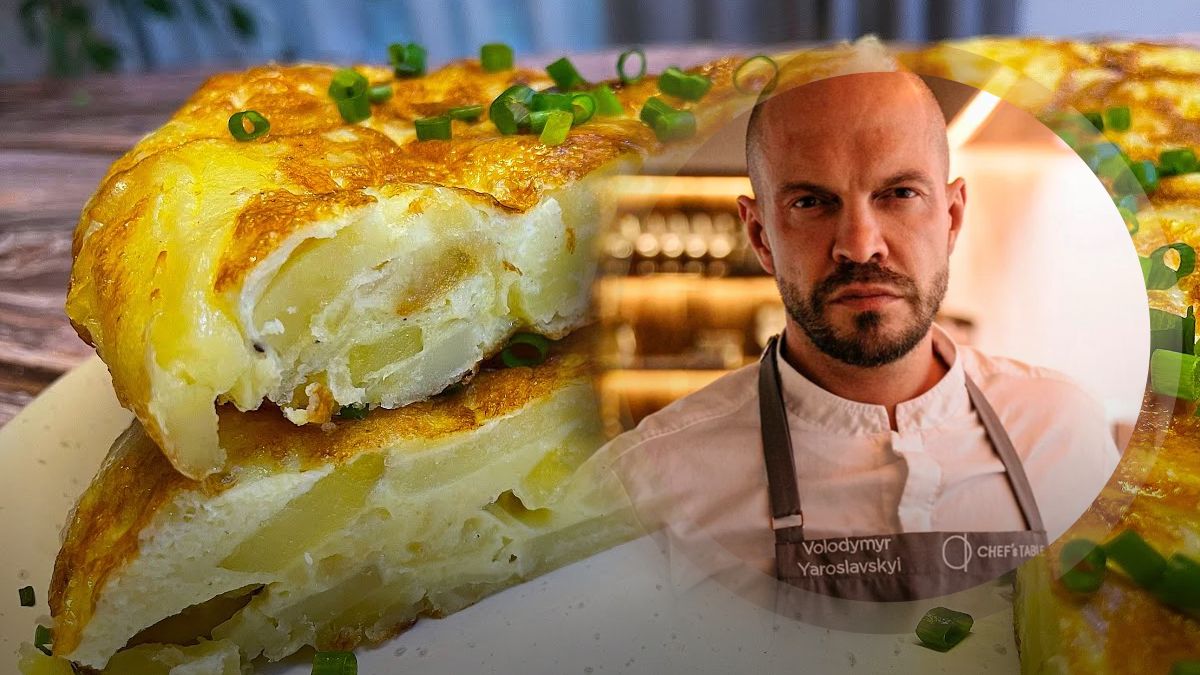 Готуймо разом іспанську тортилью від Володимира Ярославського