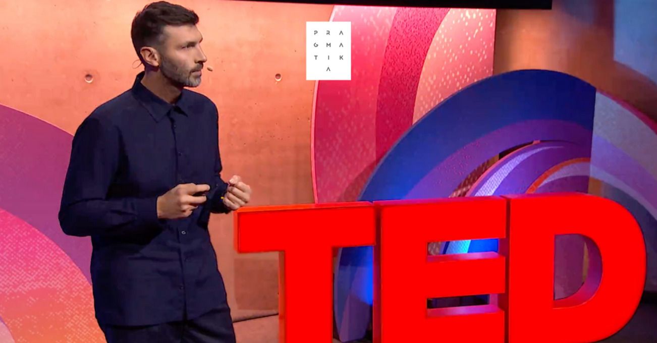 "Дизайн гідності" в умовах війни: Слава Балбек виступив на конференції TED