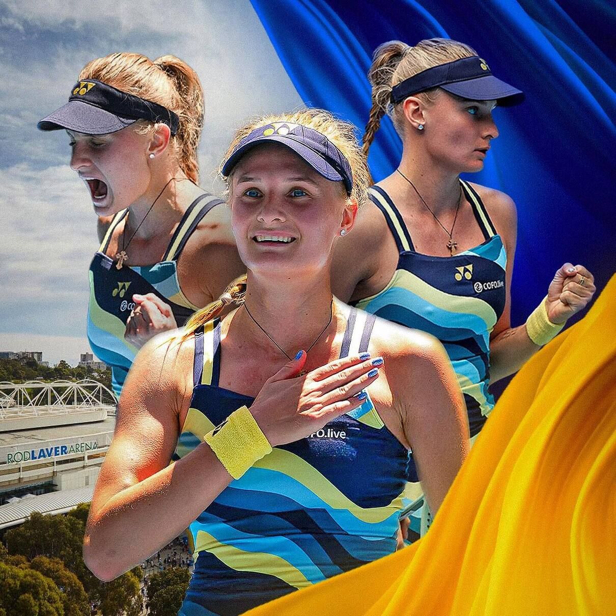 Тенісистка Даяна Ястремськви презентувала нову пісню, присвячену Україні