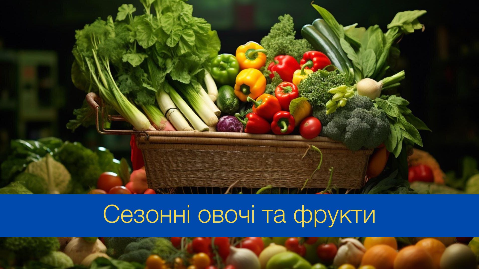 Ось, які сезонні овочі та фрукти потрібно їсти у березні 2024