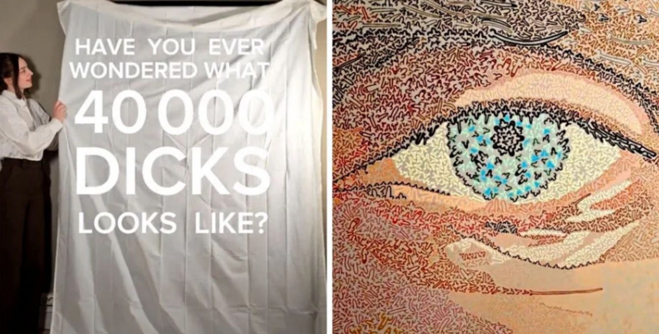 Путін із пенісів: художниця з Норвегії створила унікальний портрет диктатора