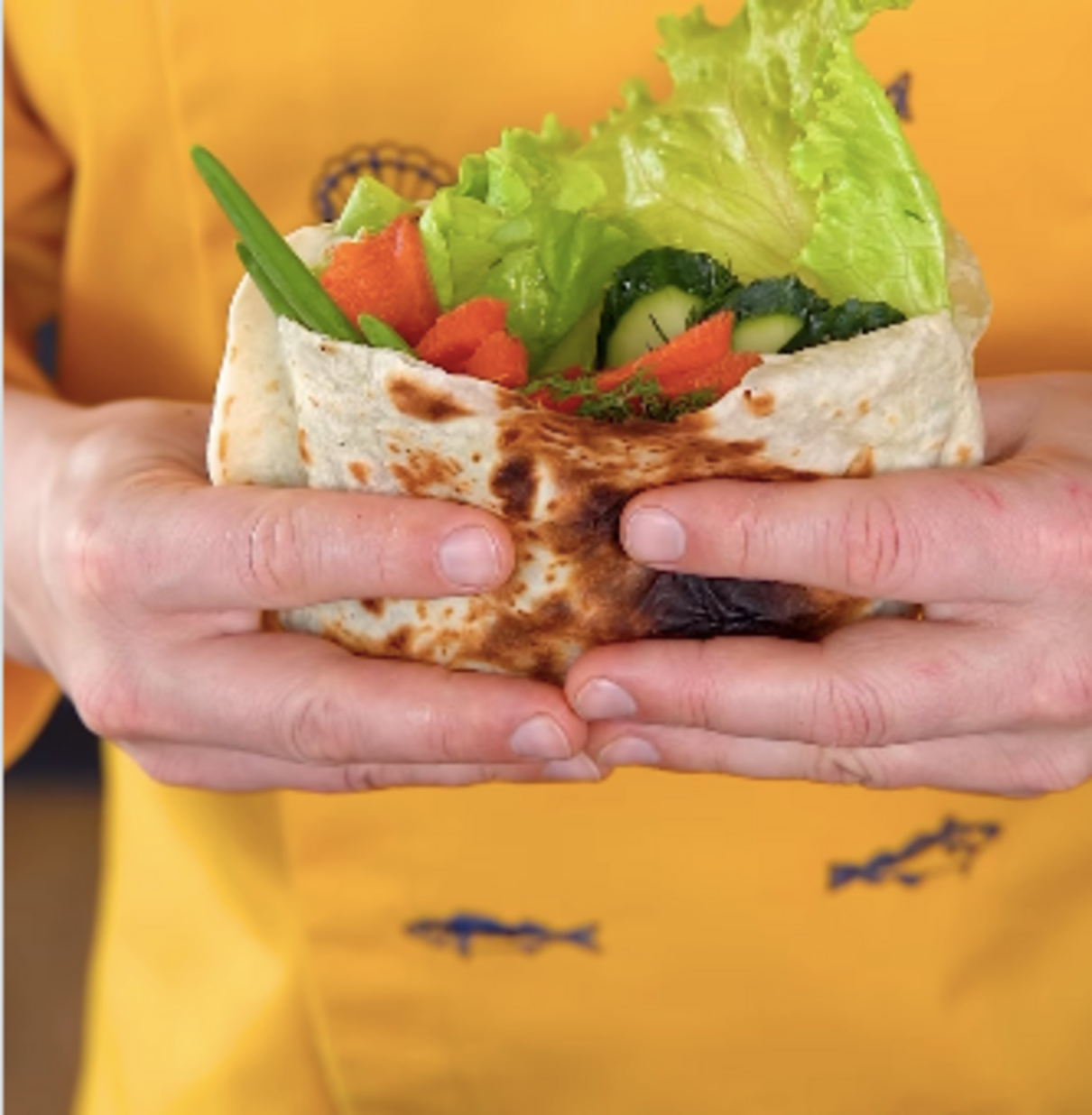 Піта з диким лососем - фото 1