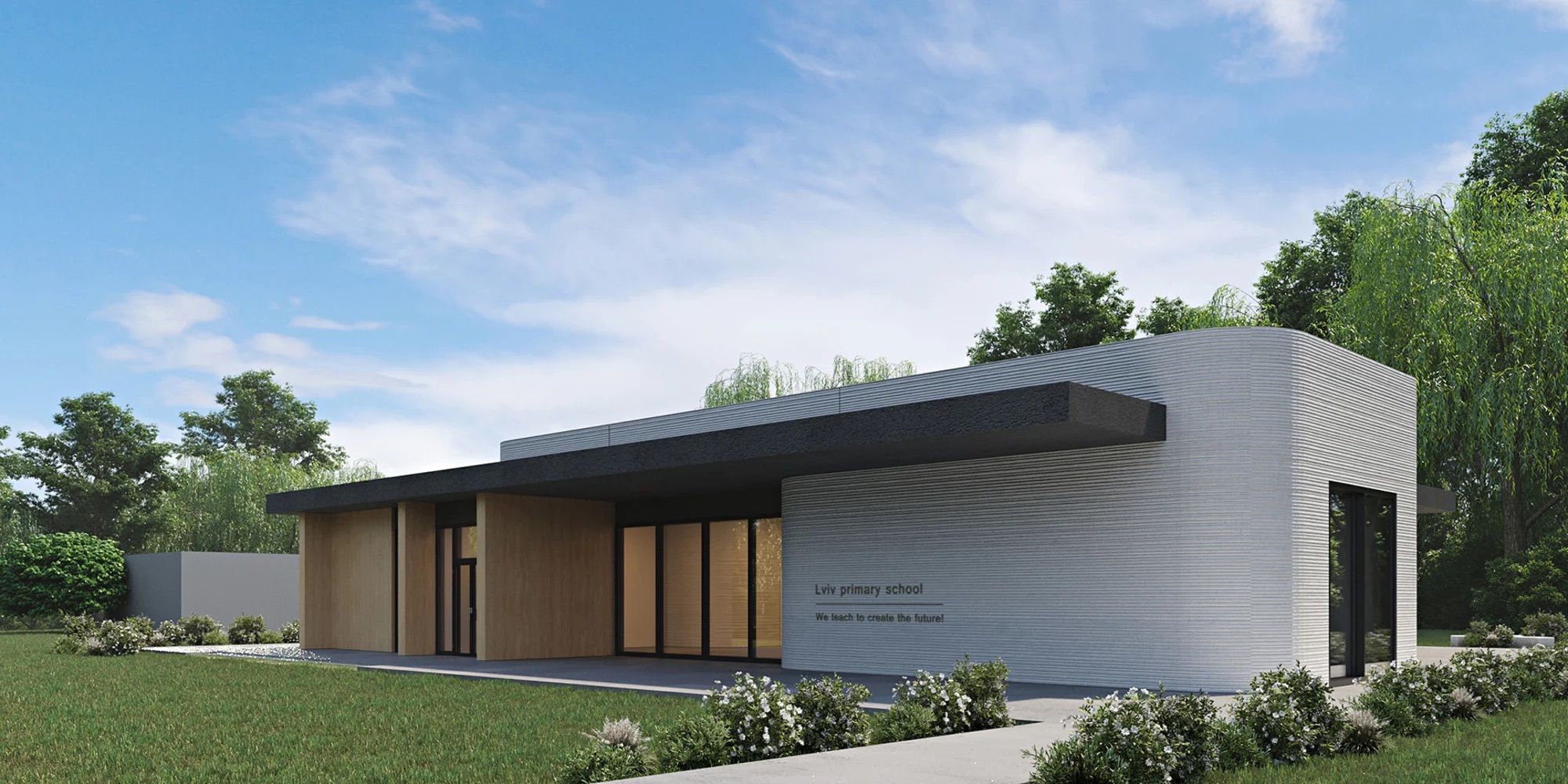 У Львові будують першу в Європі школу, надруковану на 3D-принтері