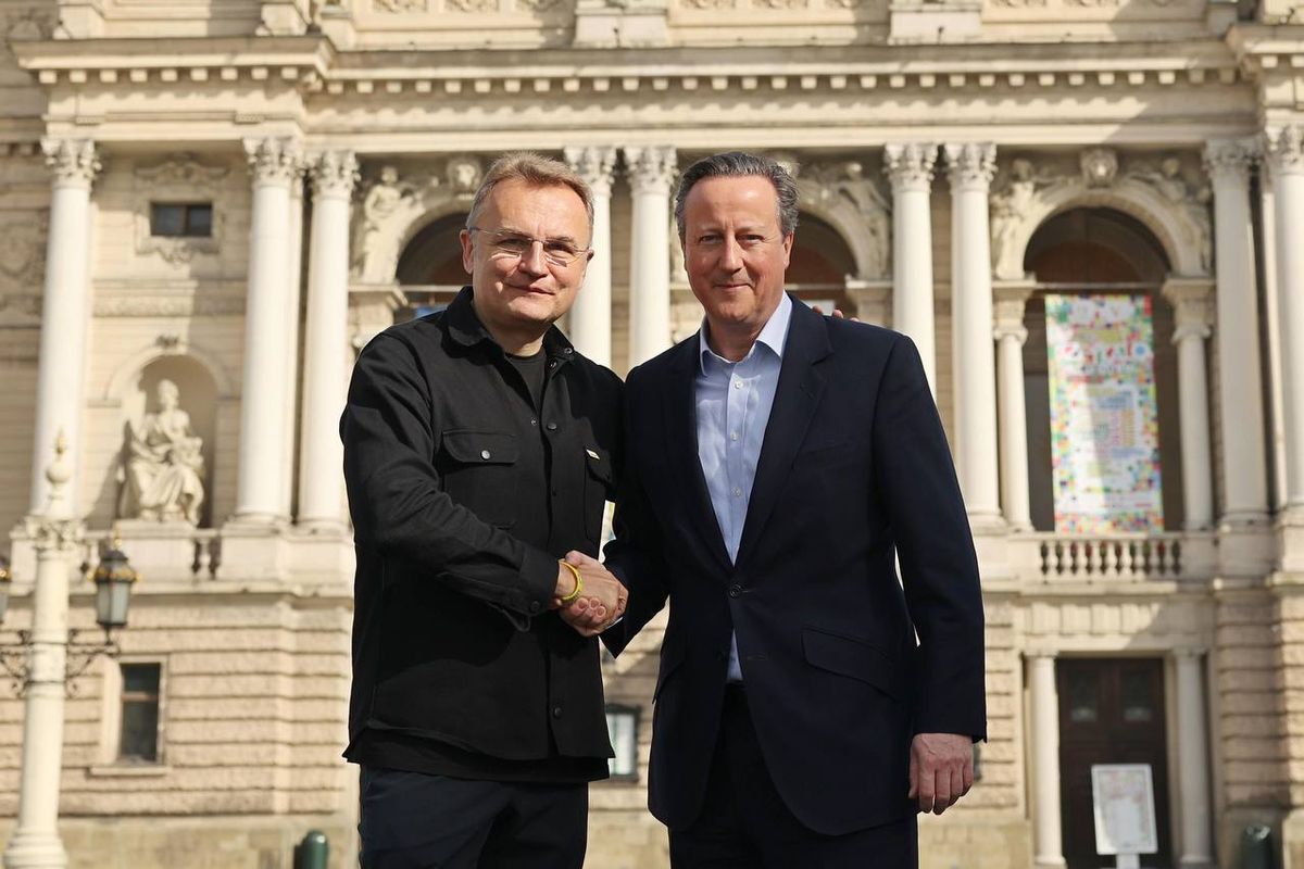 Андрій Садовий та Девід Камерон - фото 1