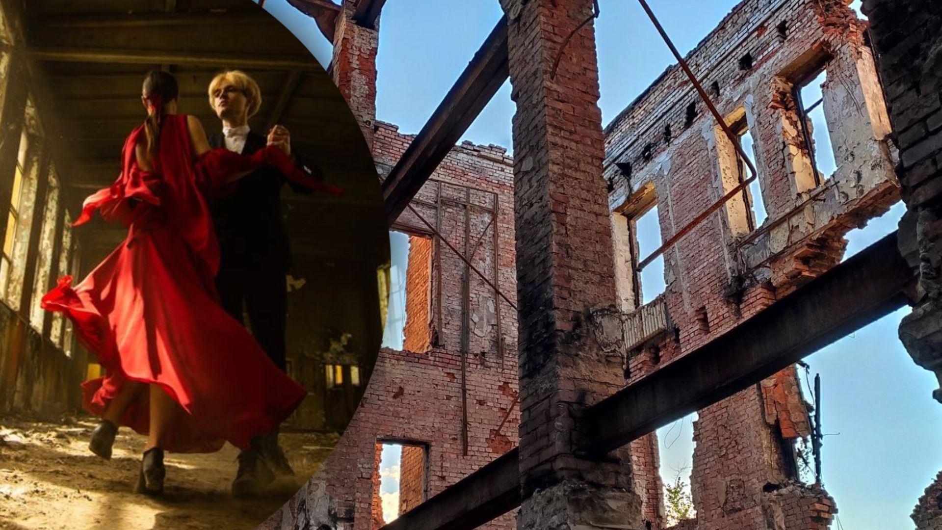 Випускний вальс станцювали на фоні руїн школи №134 - фото 1